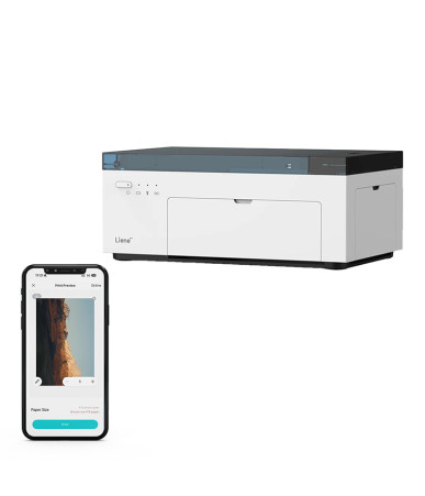 Liene Amber M200 Stampante Fotografica Portatile 4x6" Bianco
