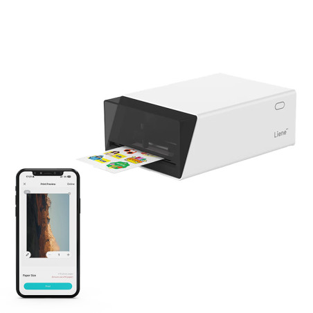Liene Pix Cut 2-in-1 Stampante Fotografica Portatile