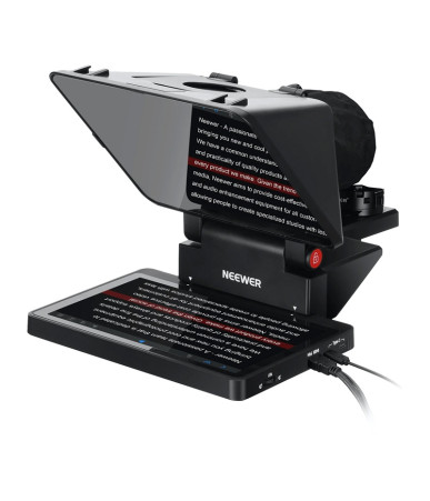 Neewer X11 Teleprompter con Monitor Integrato 11 pollici Nero