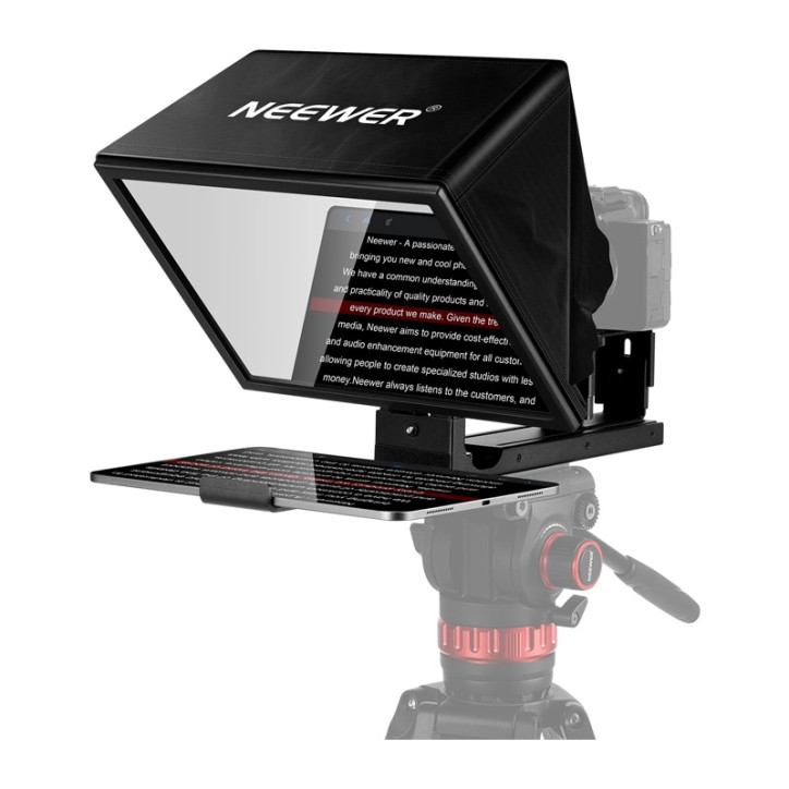 Neewer BASICS X12B Teleprompter 12" Lega di Alluminio Neewer BASICS X12B Teleprompter 12" Lega di Alluminio