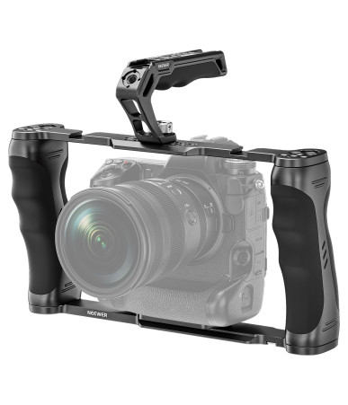 Neewer CA077 Camera Cage Universale con Doppia Impugnatura