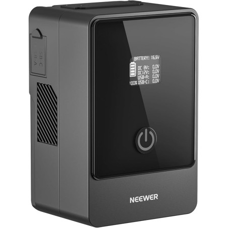 Neewer PS099EP Batteria Mini V-Mount 99Wh 6800mAh Nero