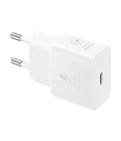 Samsung Adattatore di Ricarica Rapida USB-C 25W EP-T2510 Bianco