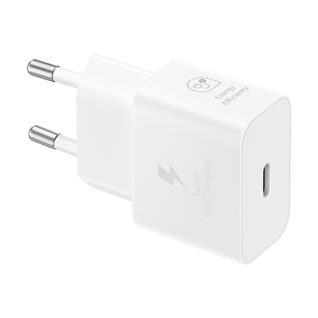 Samsung Adattatore di Ricarica Rapida USB-C 25W EP-T2510 Bianco
