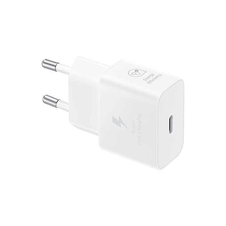 Samsung Adattatore di Ricarica Rapida USB-C 25W EP-T2510 Bianco