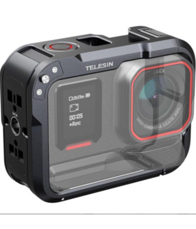Telesin Gabbia Protettiva in Alluminio per Insta360 Ace Pro / Ace