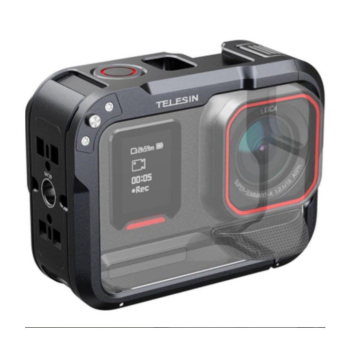 Telesin Gabbia Protettiva in Alluminio per Insta360 Ace Pro / Ace Telesin Gabbia Protettiva in Alluminio per Insta360 Ace Pro / Ace