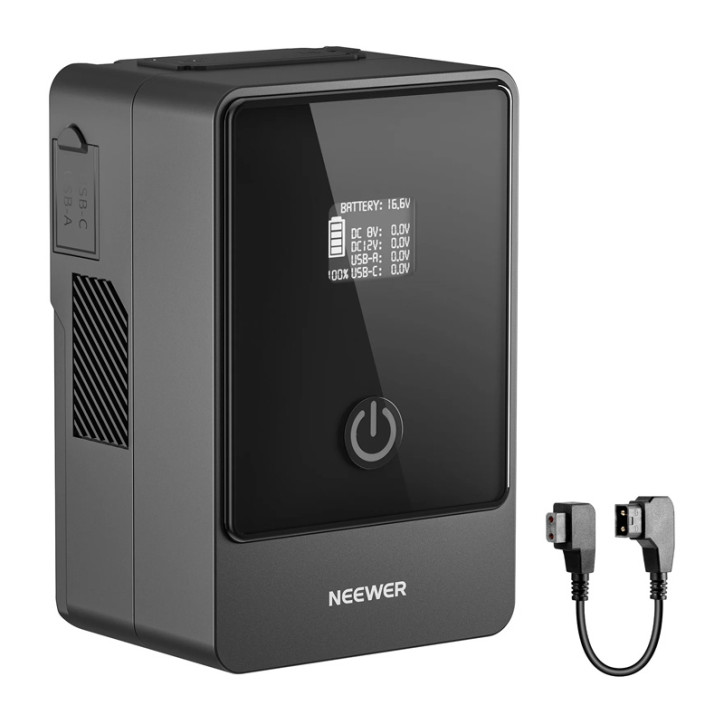 Neewer PS099E Batteria V-Mount 99Wh 6800mAh Neewer PS099E Batteria V-Mount 99Wh 6800mAh
