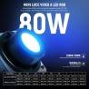 Neewer HB80C Lampada Mini COB LED RGB