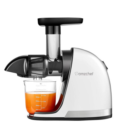 Slow Juicer AMZCHEF 1501-WT Bianco