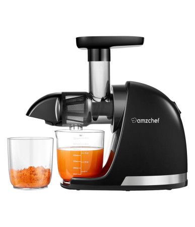 AMZCHEF Slow Juicer 1501-BK-SM Nero
