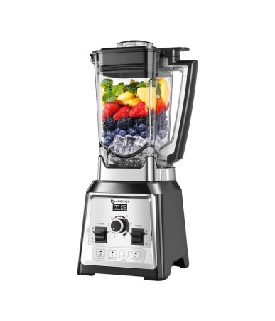 AMZCHEF CE-NY-8088MJD Frullatore con Brocca 2000W Nero