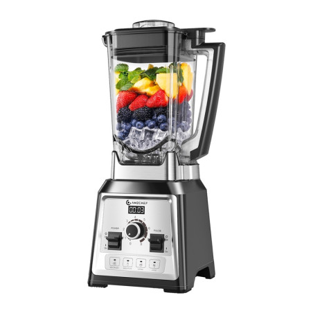 AMZCHEF CE-NY-8088MJD Frullatore con Brocca 2000W Nero