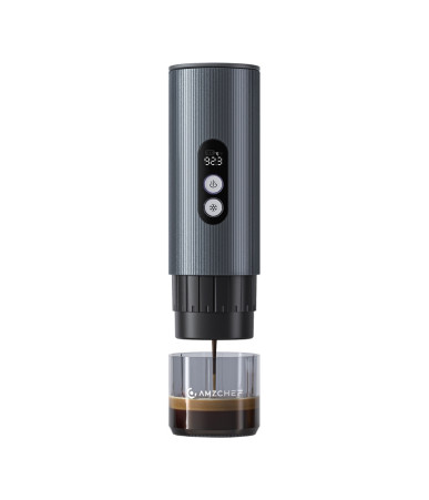 Amzchef CE-GC-CP024-BU Macchina Caffè Espresso Portatile