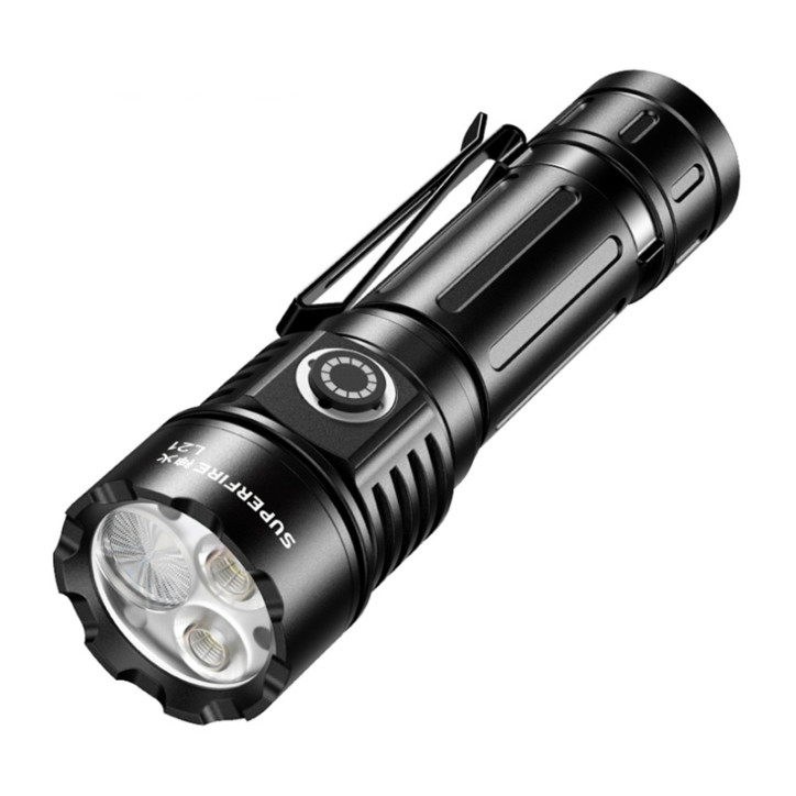 Superfire L21 Torcia LED Ricaricabile 1350 Lumen