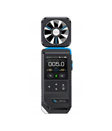 FNIRSI FAM-02 Anemometro Digitale 3-in-1