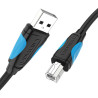 Vention VAS-A16-B100 Cavo Stampante USB 2.0 da A a B 1m Nero