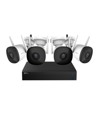 IMOU Kit-Pro WiFi CCTV Monitoring Kit 4 Telecamere 2MP NVR 1TB