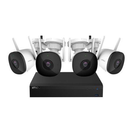 IMOU Kit-Pro WiFi CCTV Monitoring Kit 4 Telecamere 2MP NVR 1TB