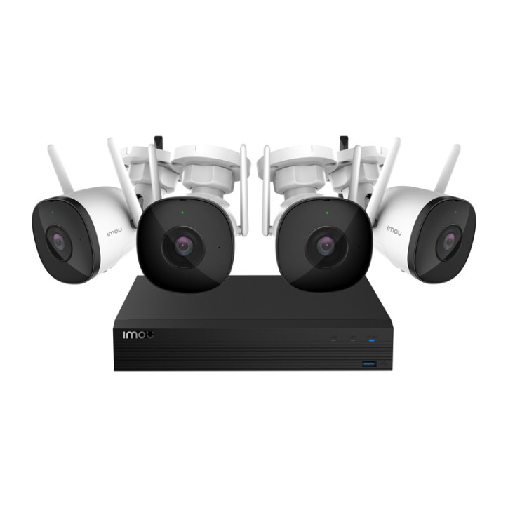 IMOU Kit-Pro WiFi CCTV Monitoring Kit 4 Telecamere 2MP NVR 1TB