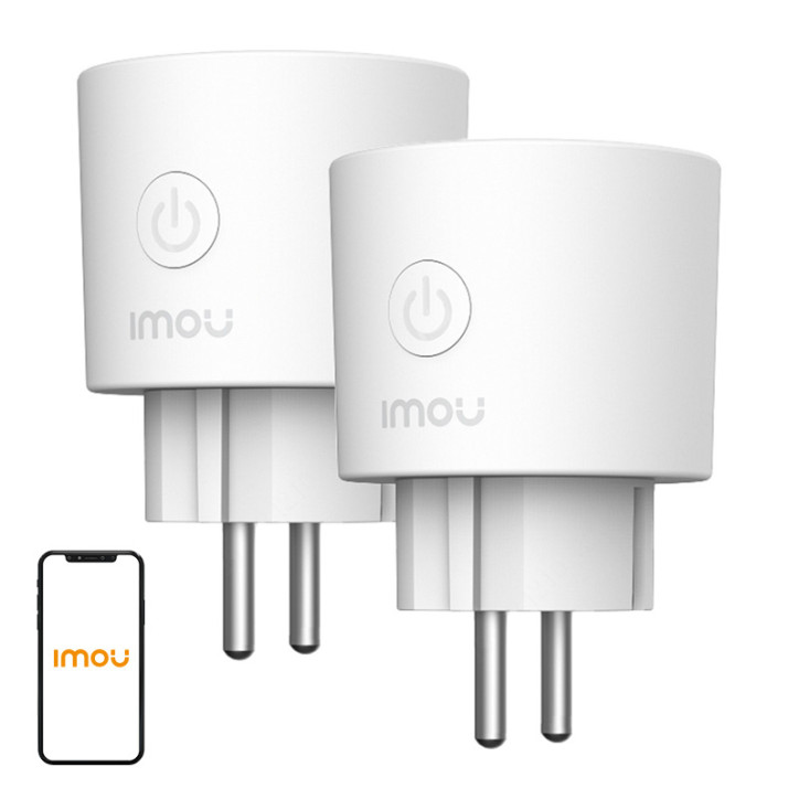 IMOU CE2P Smart Plug 2 Pezzi Bianco IMOU CE2P Smart Plug 2 Pezzi Bianco