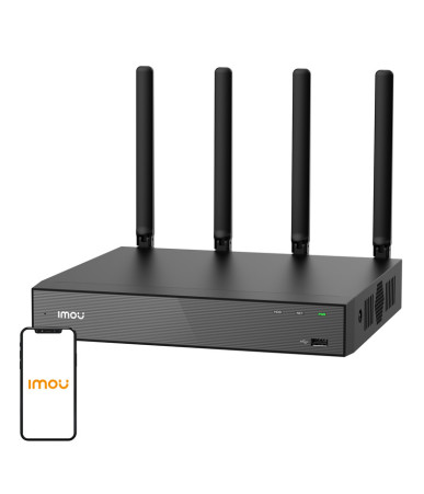 IMOU NVR-N118W-8A0E Registratore Video IP 18 Canali WiFi 6