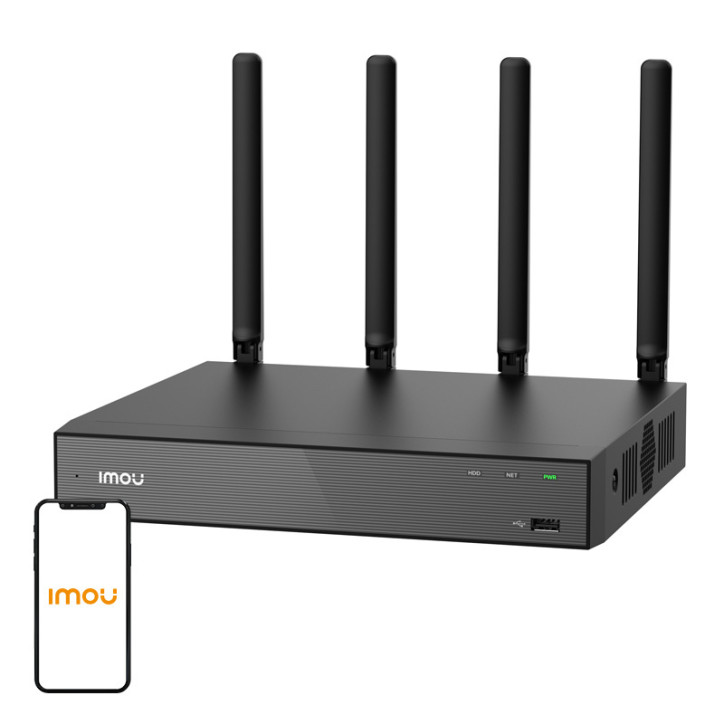 IMOU NVR-N118W-8A0E Registratore Video IP 18 Canali WiFi 6