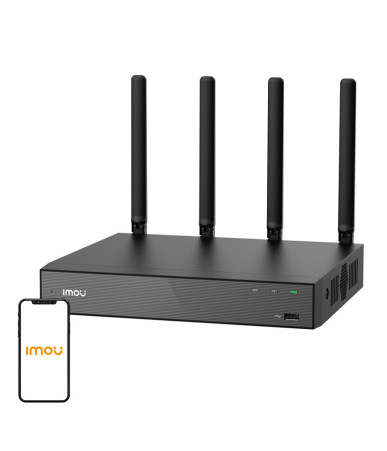IMOU NVR N110W 10 Canali Wi-Fi 6 Registratore Video di Rete