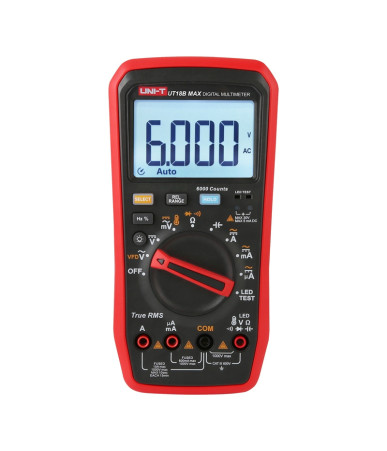 UNI-T UT18B MAX True RMS Multimetro Digitale