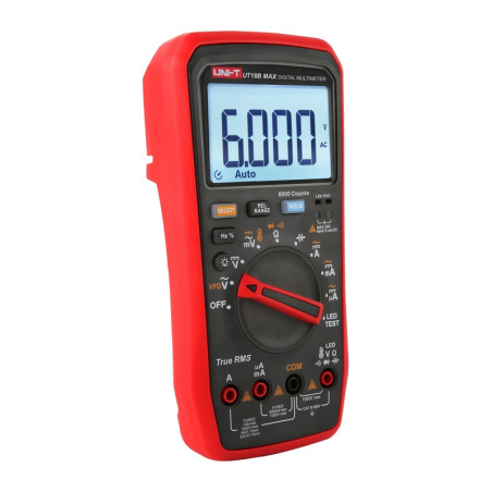UNI-T UT18B MAX True RMS Multimetro Digitale