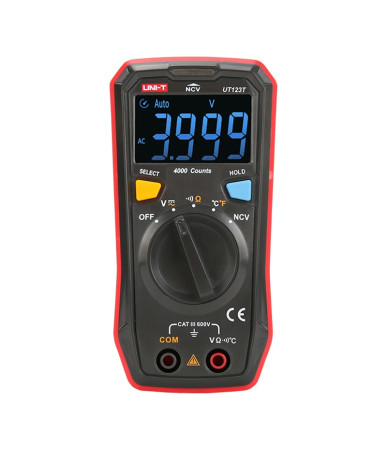UNI-T UT123T Multimetro Digitale per Uso Domestico