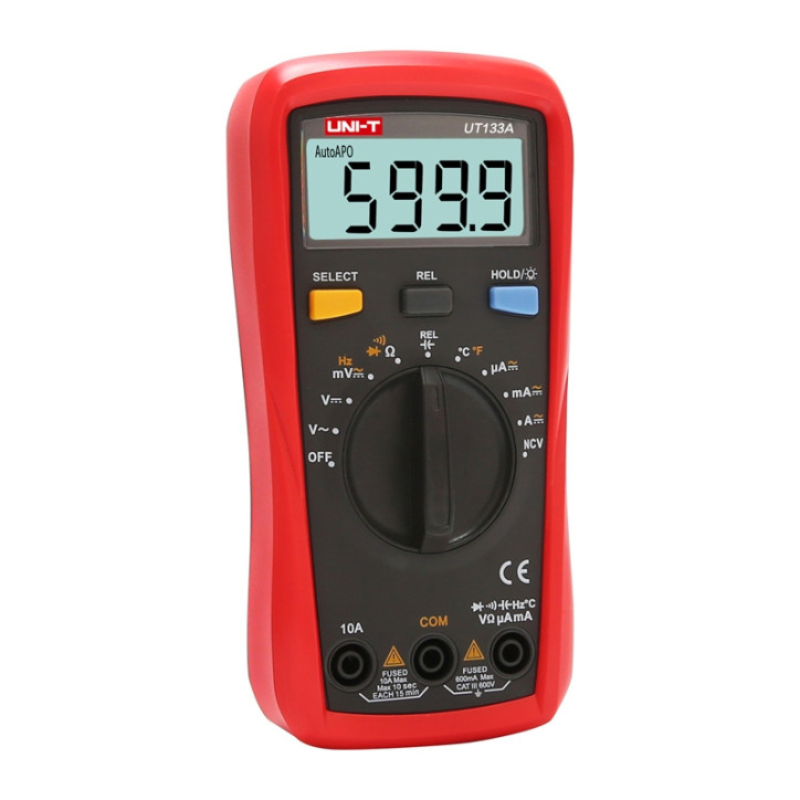 UNI-T UT133A Multimetro Digitale Portatile UNI-T UT133A Multimetro Digitale Portatile