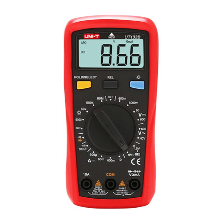 UNI-T UT133B Multimetro Digitale Manuale 600V