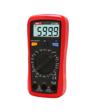 UNI-T UT133B Multimetro Digitale Manuale 600V