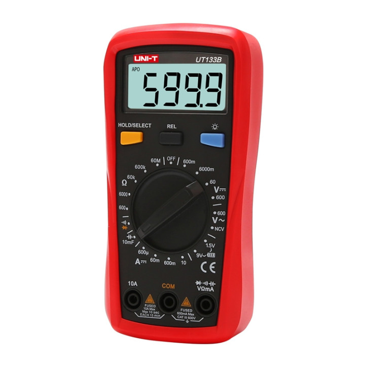 UNI-T UT133B Multimetro Digitale Manuale 600V UNI-T UT133B Multimetro Digitale Manuale 600V