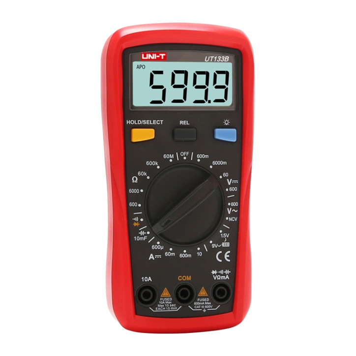 UNI-T UT133B Multimetro Digitale Manuale 600V UNI-T UT133B Multimetro Digitale Manuale 600V