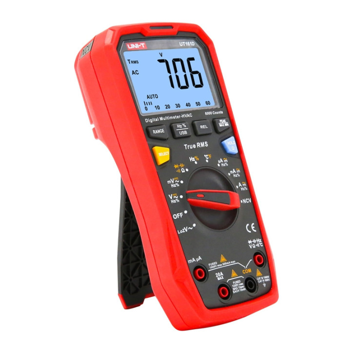 UNI-T UT161D Multimetro Digitale True RMS 1000V