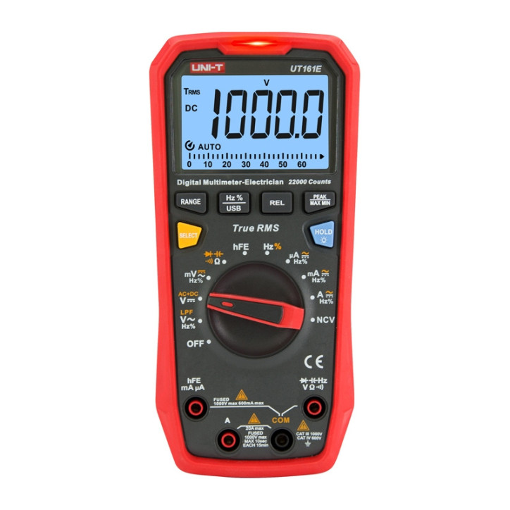 Uni-T UT161E Multimetro Digitale True RMS