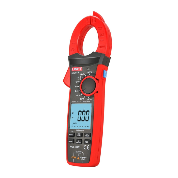 UNI-T UT207B Pinza Amperometrica Digitale True RMS 1000A