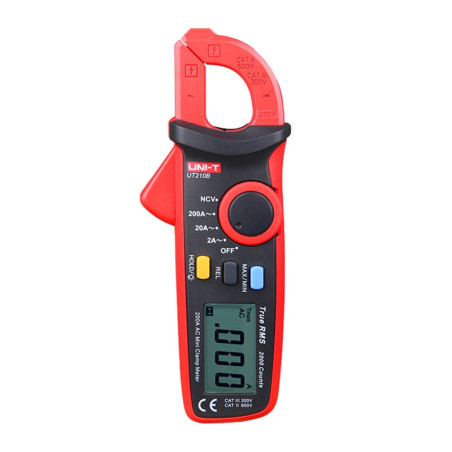 UNI-T UT210B Pinza Amperometrica Digitale Mini True RMS
