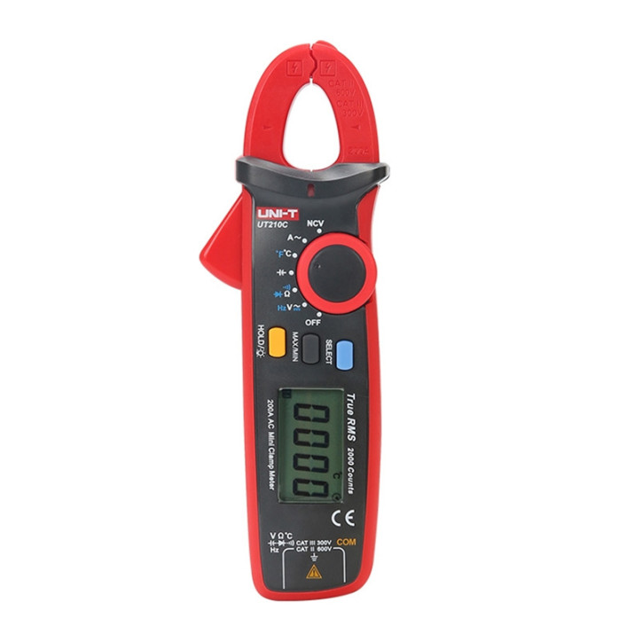 UNI-T UT210C Mini Clamp Meter 200A True RMS UNI-T UT210C Mini Clamp Meter 200A True RMS