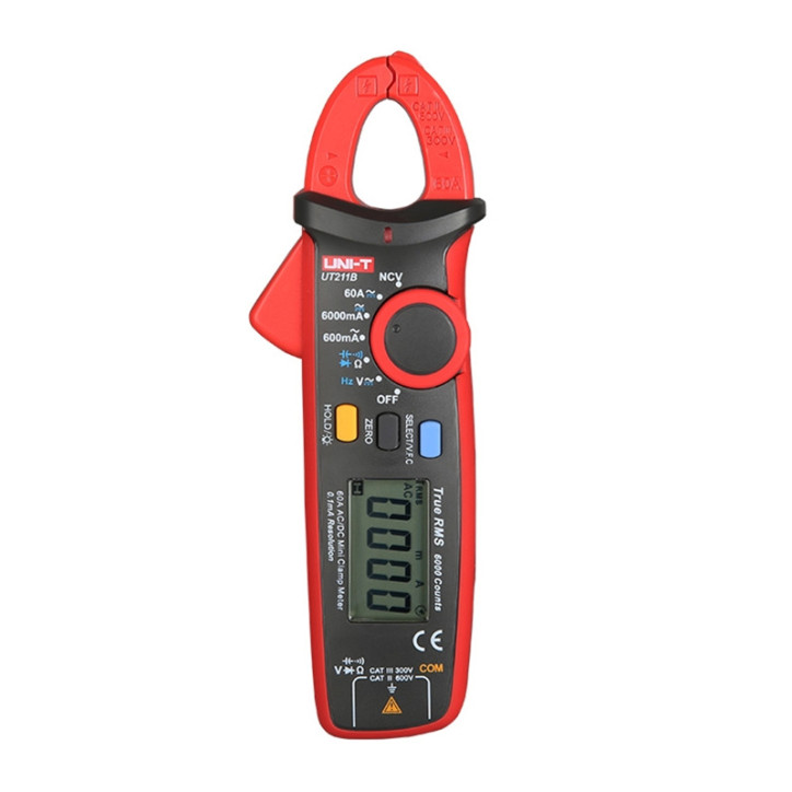 UNI-T UT211B Pinza Amperometrica di Precisione 60A AC/DC