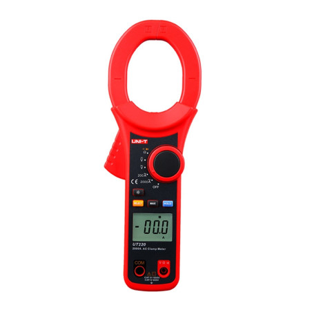 UNI-T UT220 Pinza Amperometrica Digitale 2000A AC/DC True RMS
