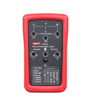 UNI-T UT261B Tester Sequenza di Fase e Rotazione Motore