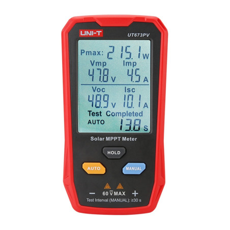 UNI-T UT673PV Misuratore Solare MPPT