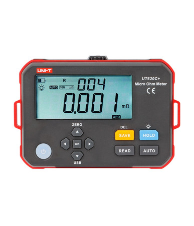 UNI-T UT620C+ Misuratore di Micro-Ohm Digitale