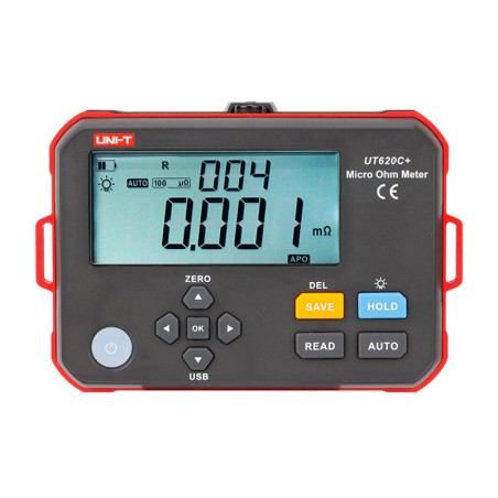 UNI-T UT620C+ Misuratore di Micro-Ohm Digitale