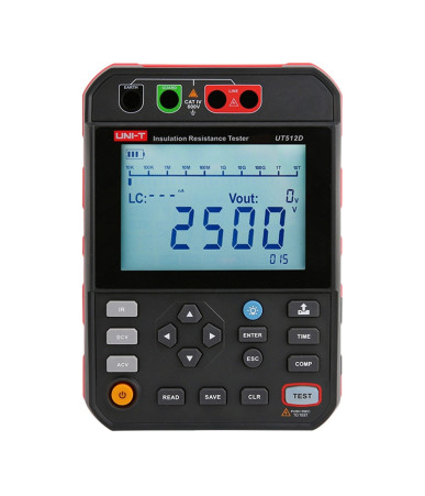 UNI-T UT512D Tester di Resistenza di Isolamento Alta Tensione