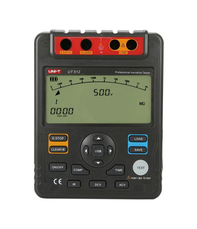 UNI-T UT512 Misuratore Resistenza Isolamento Alta Tensione