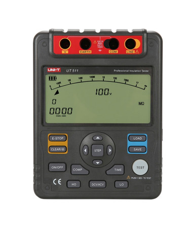 UNI-T UT511 Tester Resistenza Isolamento Alta Tensione